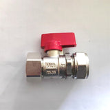 Ferrule ball valve